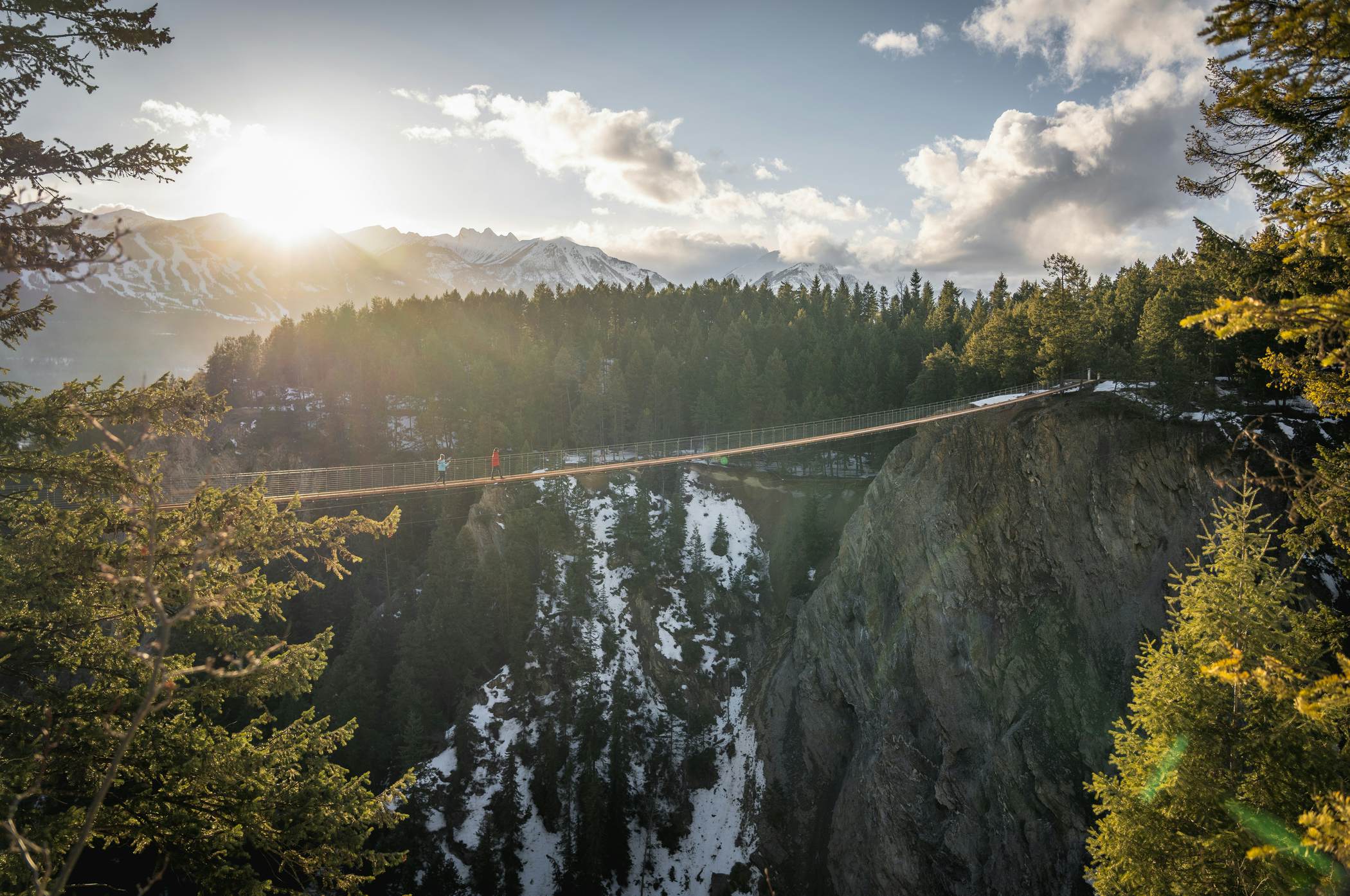 An incredible new suspension bridge is opening in Canada Lonely